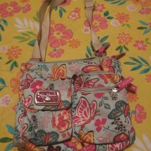 🐎 Lilly Bloom Purse Butterflies and flowers